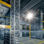 Fachbodengeschossanlage Regali 680x1020