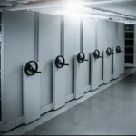 Verfahrbares Fachbodenregal Operation Regali 1020x680