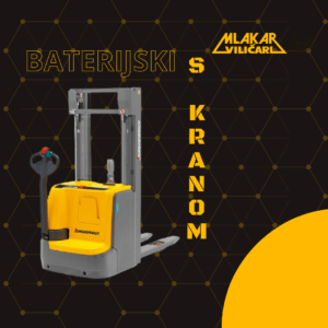 baterijski ručni viličar skranom 